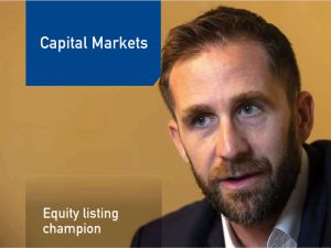 Equity listing champion