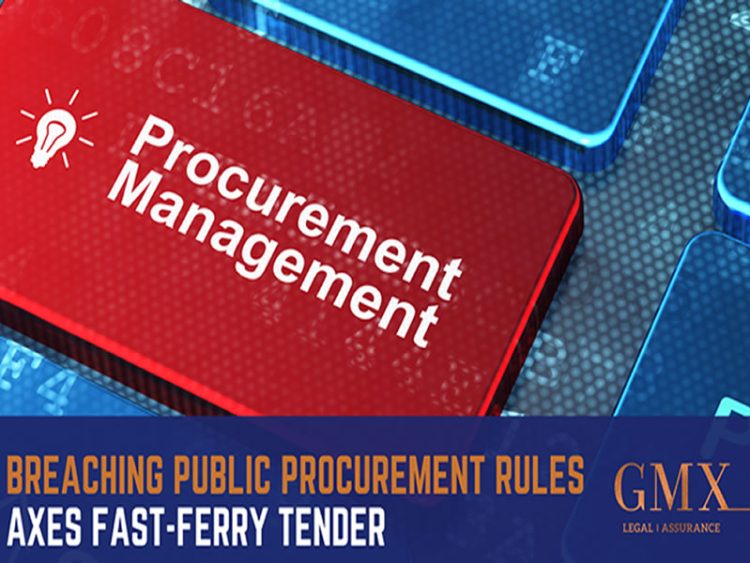 Breaching public procurement rules