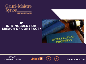 IP infringement or breach of contract?