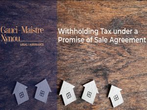 Withholding Tax under a Promise of Sale Agreement
