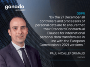 Standard Contractual Clauses for personal data transfers