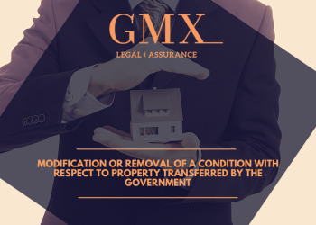 Property transferred by the Government