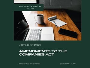 Amendments to the Companies Act