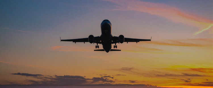 Aircraft flying at sunrise, representing Malta’s proposed aircraft financial leasing framework